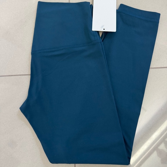 Lululemon Align High-Rise Pant 25"-color Dark Teal-size 8-NWT - Picture 1 of 5